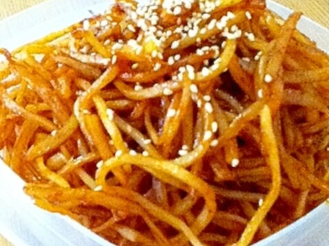 コチュジャンdeさきいかの甘辛おつまみ